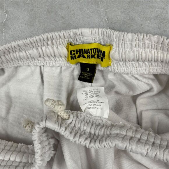 Chinatown Market "Nature is the Best Medicine" Cotton Loose Baggy Shorts - Small - Picture 6 of 9